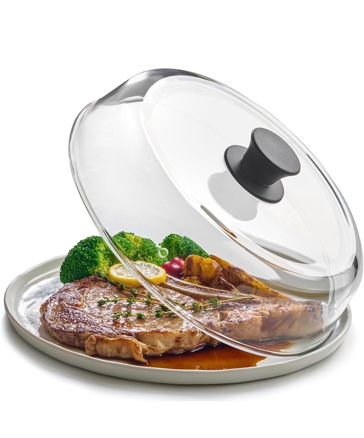 Le'raze 10inch Glass Microwave Splatter Cover for Food - 100% Food Grade BPA & Lead Free - Dishwasher Safe - Cookware & Bakeware Serving Dish Plate Mess Guard Lid with Easy Grip Silicone Handle Knob

Amazon kitchen items