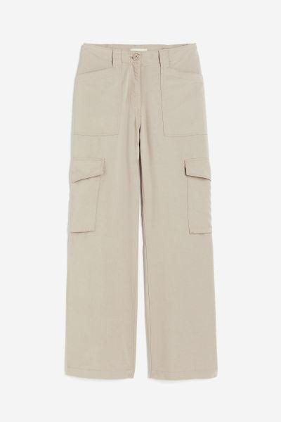 Cargo Pants - Beige - Ladies | H&M US | H&M (US + CA)