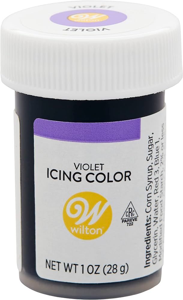 Wilton Icing Color Gel Food Coloring, 1 Ounce, Violet | Amazon (US)