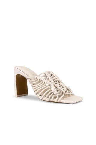 JONATHAN SIMKHAI Audra Macrame Sandal in Ivory from Revolve.com | Revolve Clothing (Global)