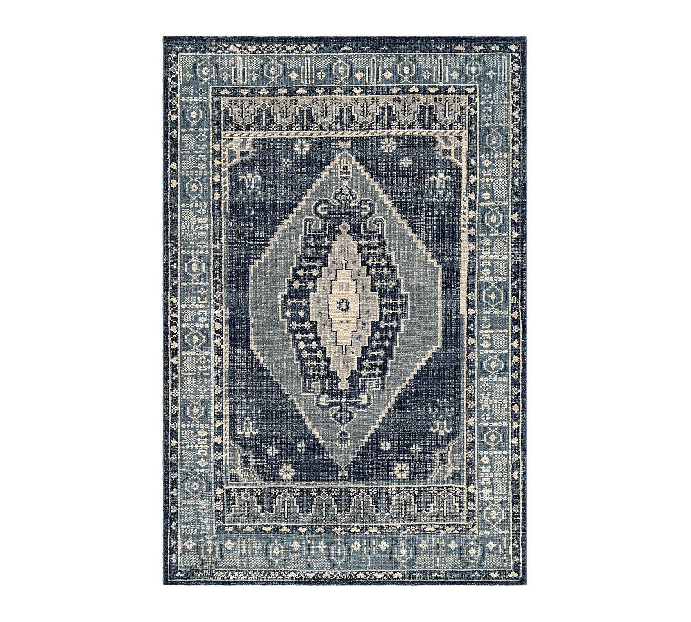 Ellery Hand-Knotted Wool Rug | Pottery Barn (US)