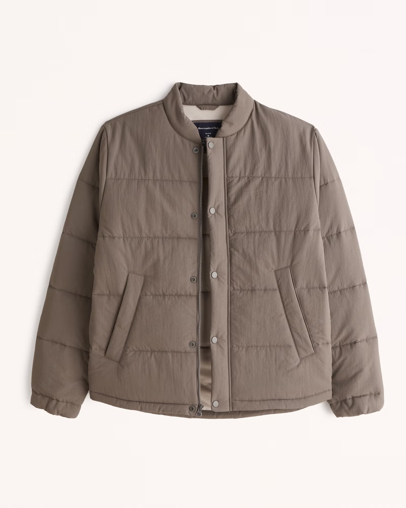 Men's A&F Lightweight Everyday Jacket | Men's 30% Off Select Styles | Abercrombie.com | Abercrombie & Fitch (US)