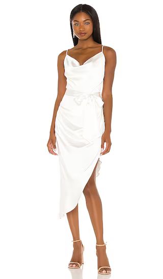 X REVOLVE Kensington Dress in Ivory | Revolve Clothing (Global)