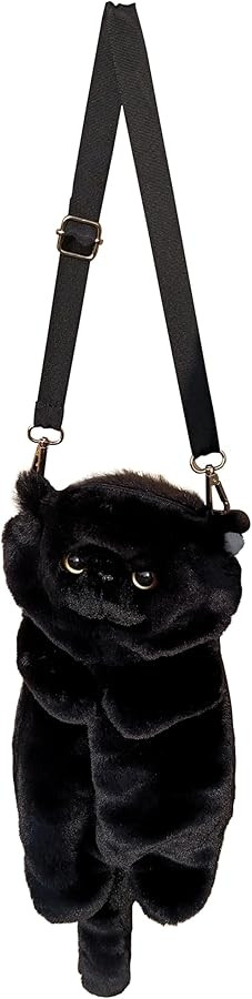 HUIJUFU Women's Cat Shaped Purse - Black Crossbody Shoulder Bag | Amazon (US)