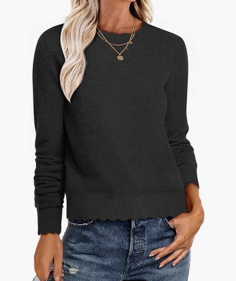 Scallops are always a yes! More colors are available. 


#LTKU #LTKOver40 #amazon #scallops #scallopsweater #winteroutfit 

#LTKWorkwear #LTKSeasonal #LTKFindsUnder50