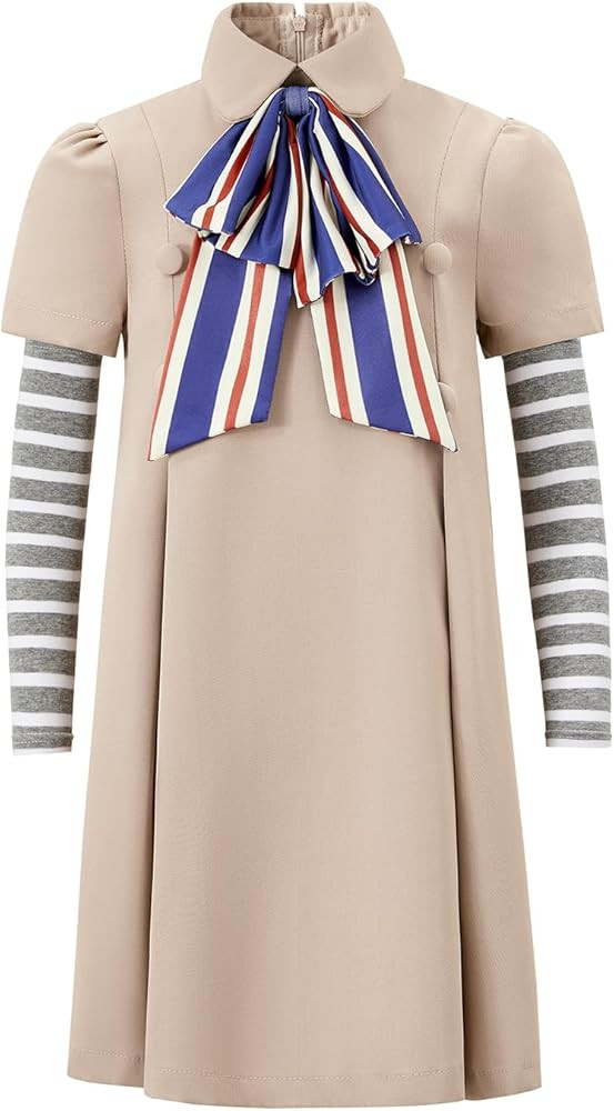 Costume Dress Halloween Horror Doll Cosplay Two-piece Dress for Costume Party | Amazon (US)