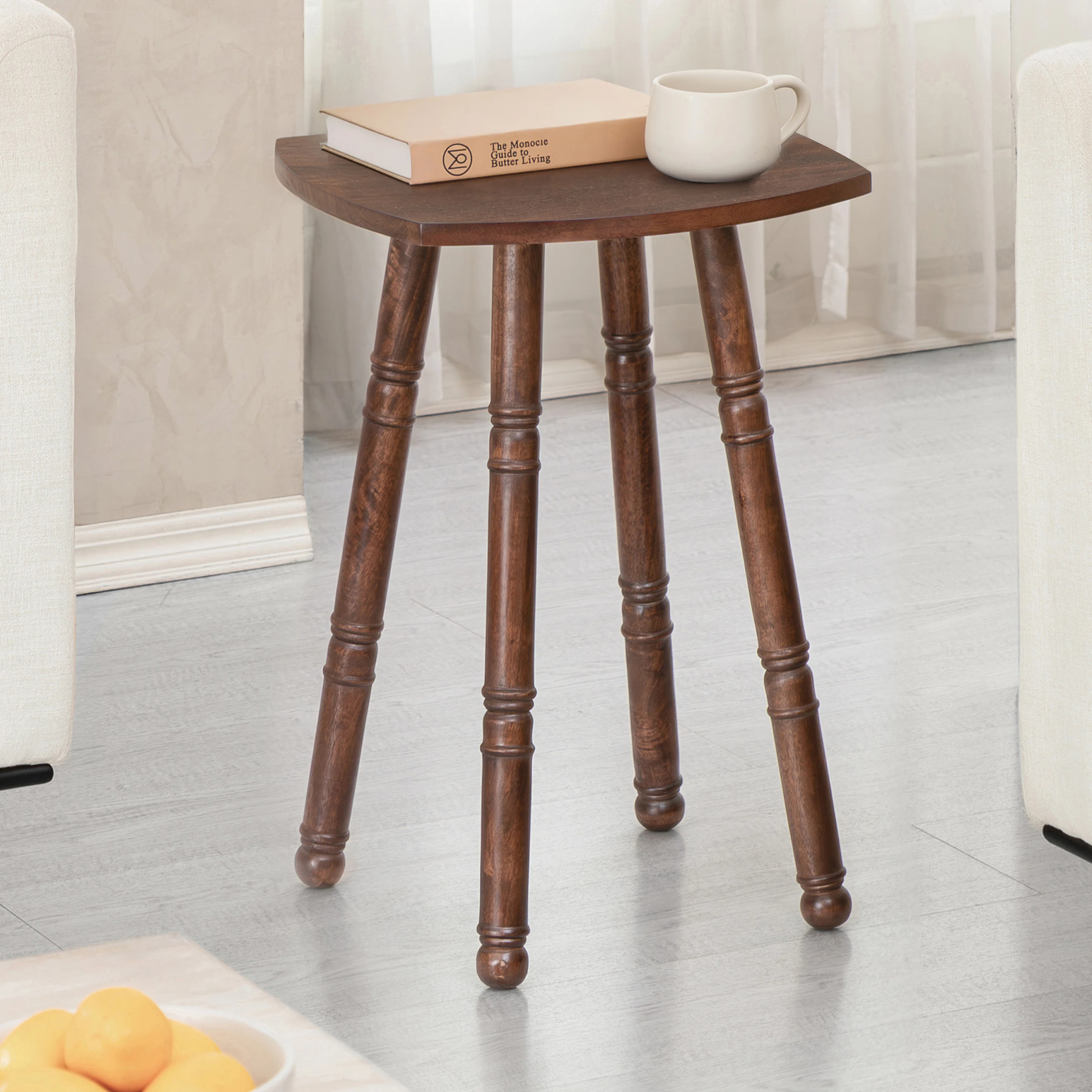 Wade Logan® Cinta Solid Wood End Table with Paddle Shaped Top & Reviews | Wayfair | Wayfair North America