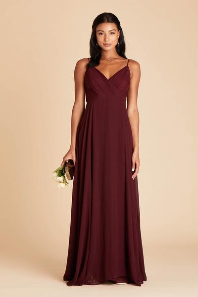 Kaia Dress - Cabernet | Birdy Grey