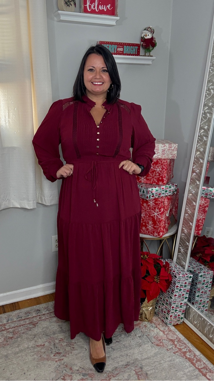 The holiday season calls for super cute holiday dresses! This dress from @avenueofficial is so chic and comfortable! 
I’m wearing a size 16z 

#LTKHoliday #LTKPlusSize #LTKMidsize