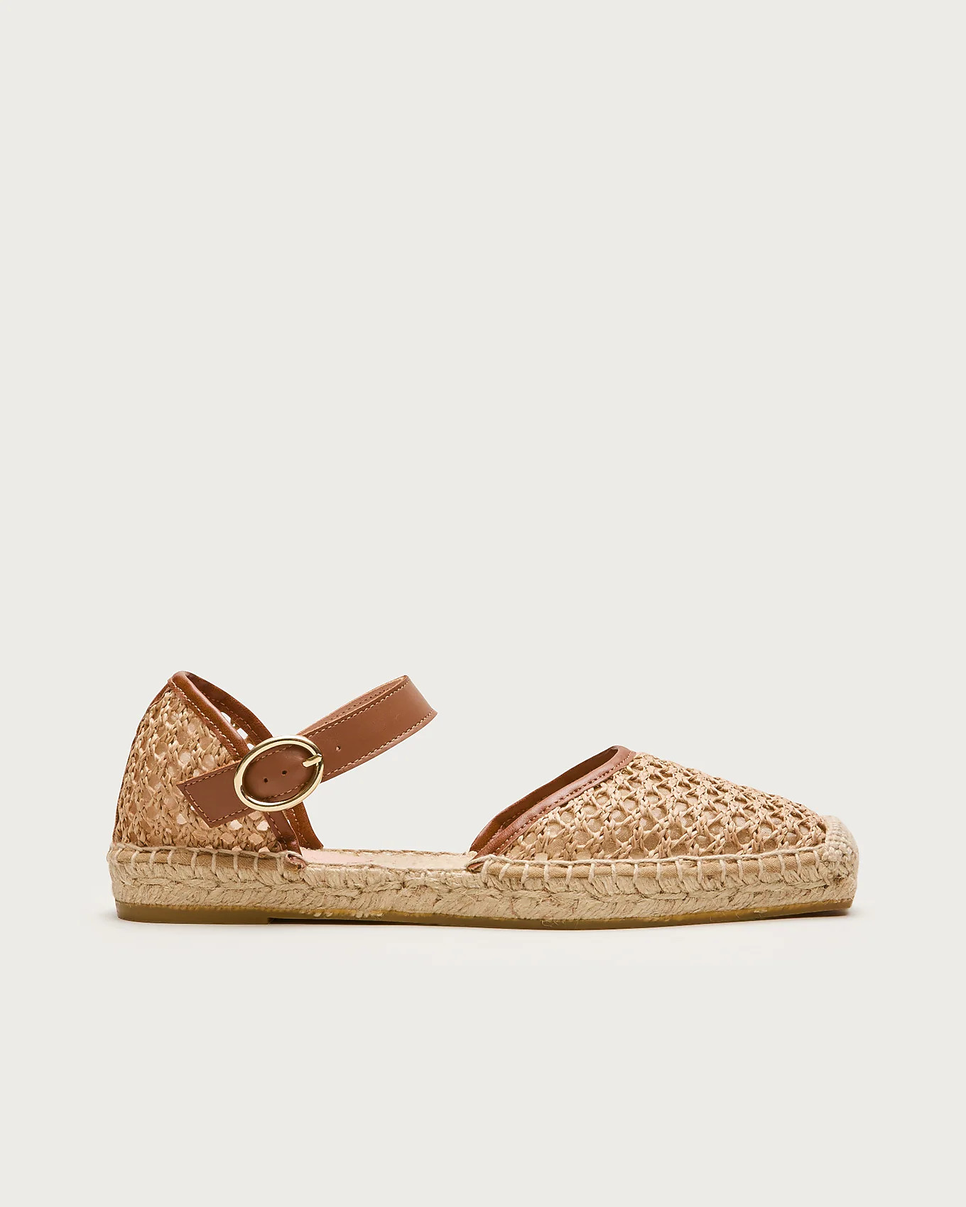 Made-in-Spain Sophie woven ankle-strap espadrilles | J. Crew US