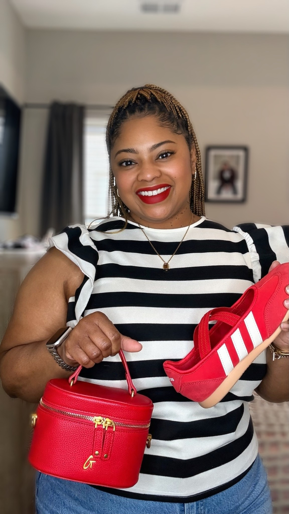 Wednesday’s look! @GlamAholic @adidas 

#LTKPlusSize #LTKgrwm #LTKootd