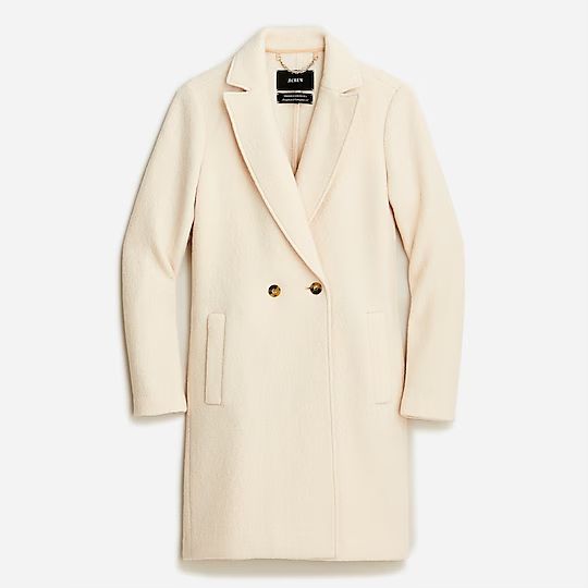 New Daphne topcoat in Italian boiled wool | J.Crew US