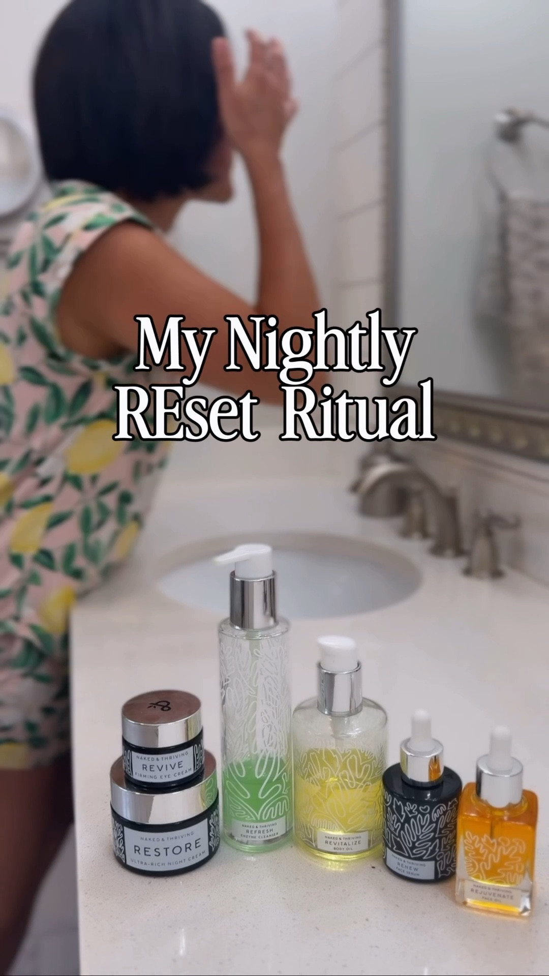 My nighttime REset routine with. 
These are the products I reach for every night when I want something simple but effective. A gentle cleanse, a renewing serum, restorative oils, to lock everything in and leave my skin feeling soft, smooth, and glowing.
It's one of those small routines that helps me unwind while also taking care of my skin in a way that actually makes a difference over time 


#LTKmomlife #LTKselfcare #LTKgrwm