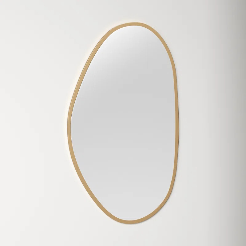 Nils Irregular Metal Wall Mirror | Wayfair North America