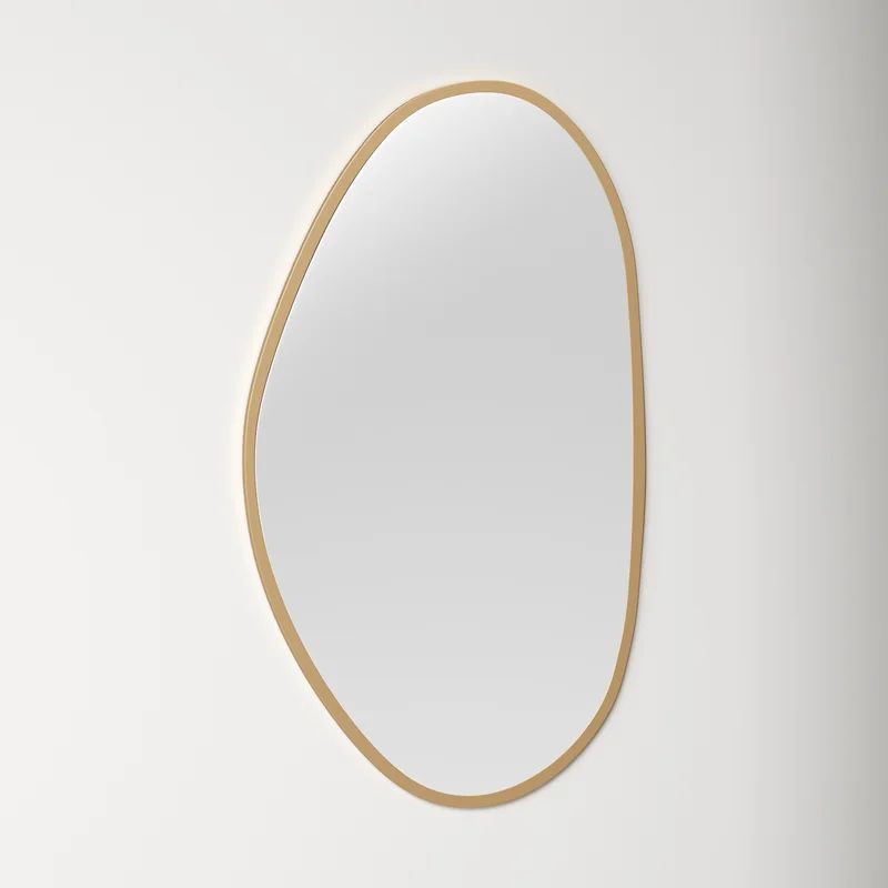 Nils Irregular Metal Wall Mirror | Wayfair North America