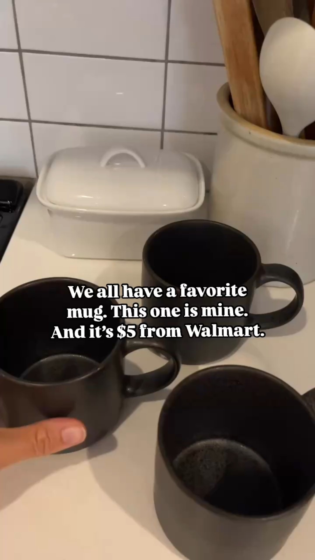 Walmart home find! ❤️ We all have that one mug we reach for every morning, right? Mine’s this $5 Walmart steal that somehow just gets it. It holds the perfect amount of coffee—big enough to kickstart the day but small enough to sneak in a second (or third) cup without guilt. Plus, it’s got that handmade, stoneware, rustic vibe that somehow makes my morning feel a little more grounded.

#LTKFamily #LTKHome #LTKSaleAlert