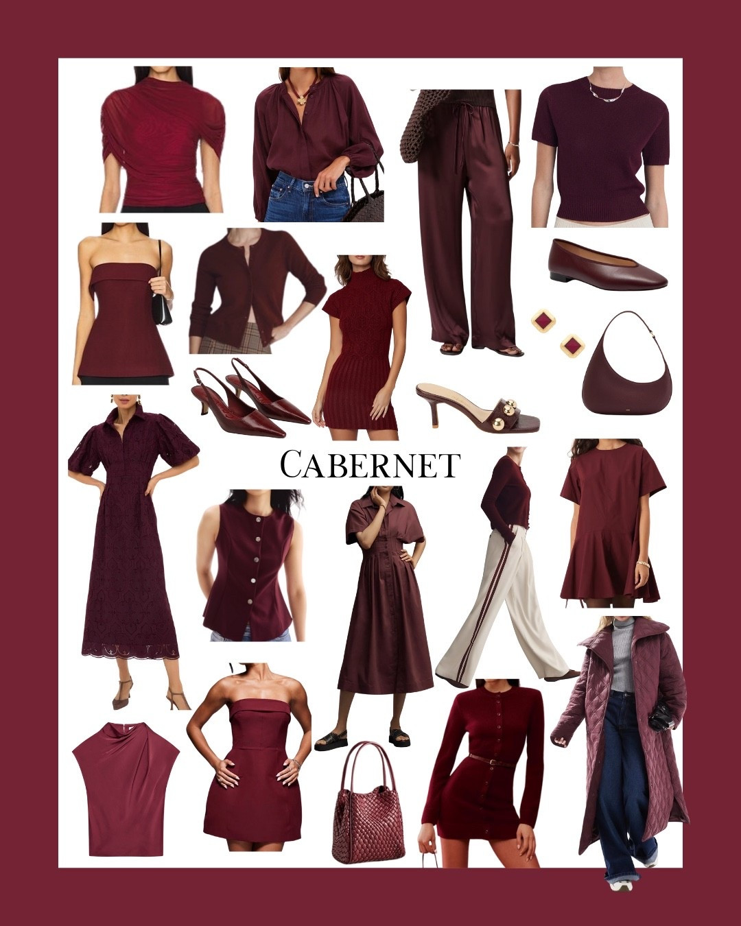 Burgundy, wine, Cabernet colors for fall 

#LTKStyleTip #LTKWorkwear #LTKSeasonal