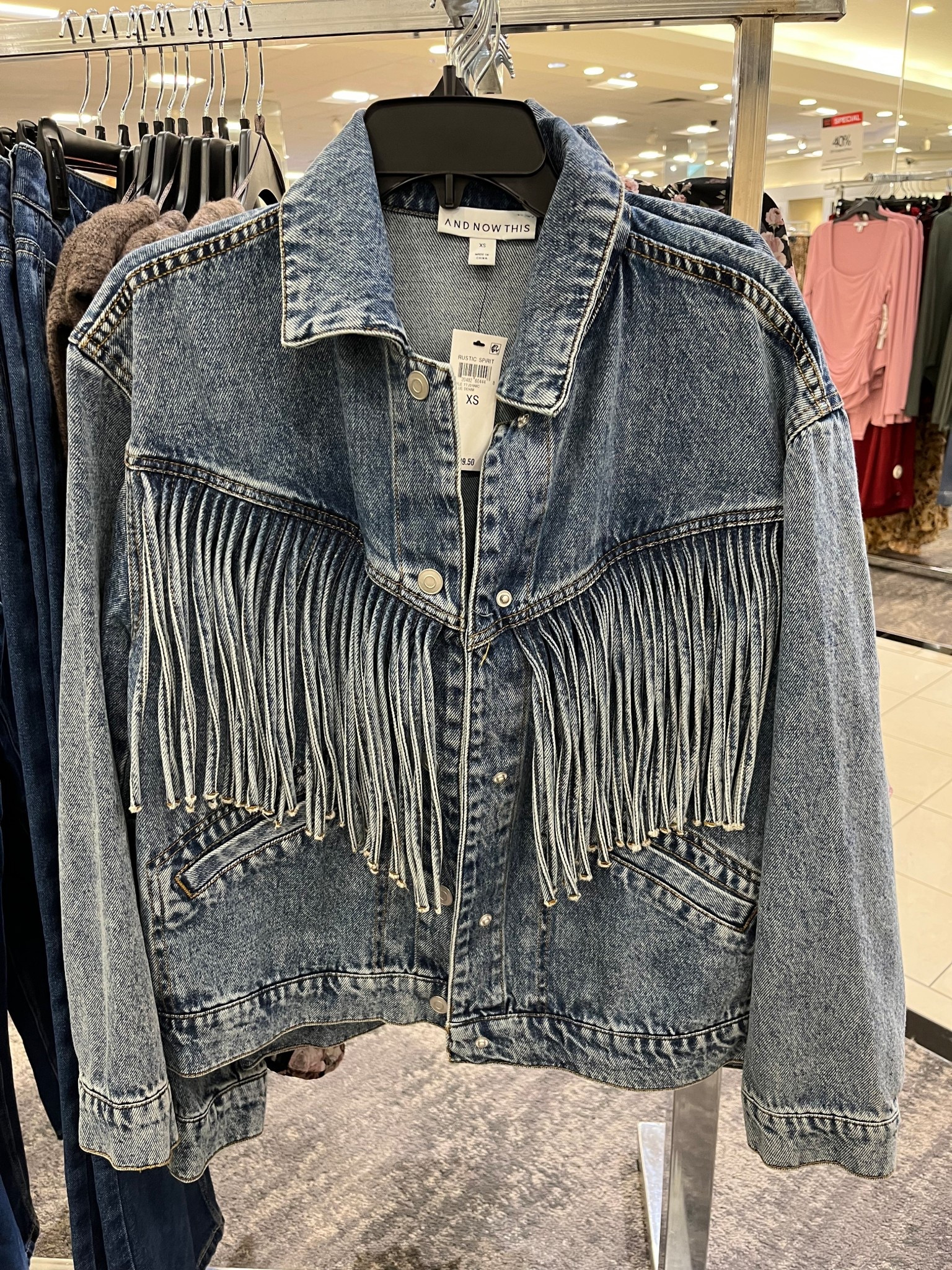 Denim and fringe will forever be a great style 

#LTKSaleAlert #LTKStyleTip #LTKMidsize