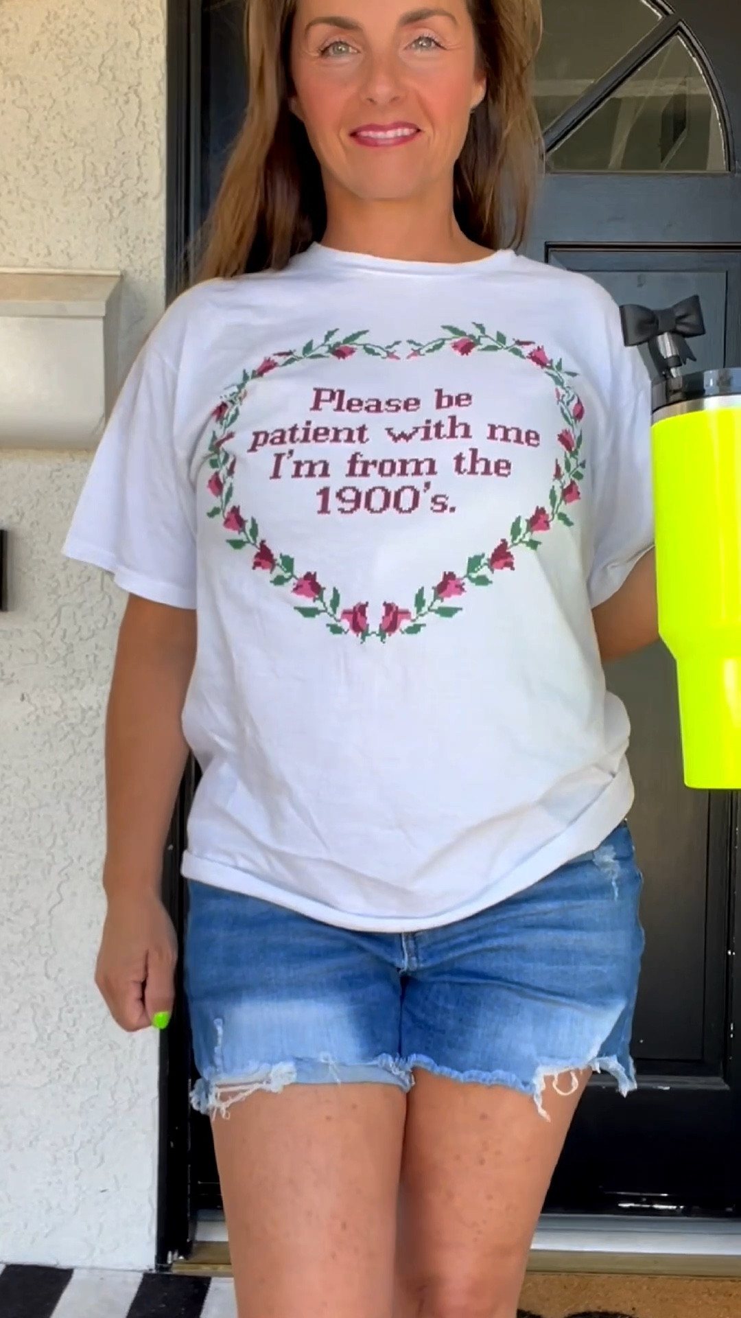 What I'm wearing out of the house as a mom in her 40s. 
Top Medium
Shorts Medium


#LTKOver40 #LTKStyleTip #LTKFindsUnder50