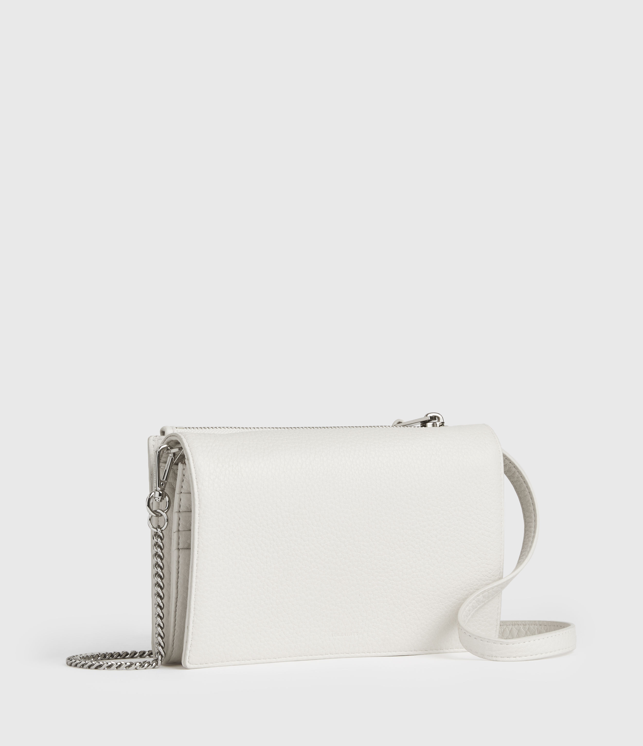 Fetch Chain Leather Crossbody Bag | AllSaints (US)