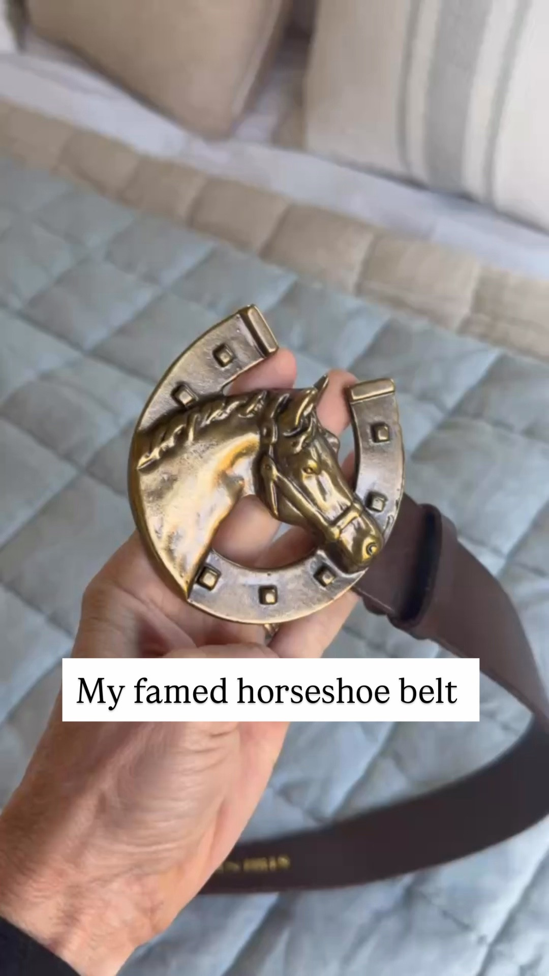 A statement belt can completely transform an outfit. This horseshoe belt is one of my favorite ways to add a little western flair. It sold out quickly the last time we shared it, so grab it while you can

#LTKSeasonal #LTKOver40 #LTKmomlife