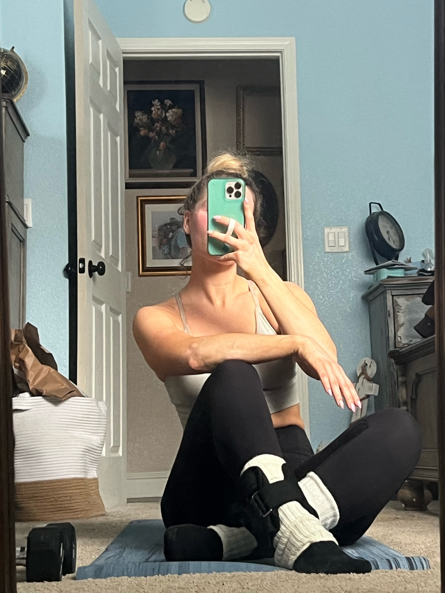 Todays workout outfit & accessories 💪🏼 leg warmers, ankle weights, & my favorite sports bra

#LTKfindsunder100 #LTKfindsunder50 #LTKfitness