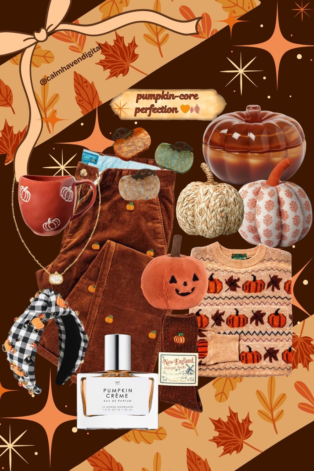 Pumpkin-core perfection 🍂🕯
Everything I’m loving this season — cozy knits, spicy candles, brown tones, and soft fall textures 🤎
Linked everything on my LTK 🎃
#ltkfall #ltkinspo #cozyaesthetic #fallstyle #pumpkincore #ltkaesthetic #fallfashion #neutralstyle

#LTKSeasonal #LTKHalloween