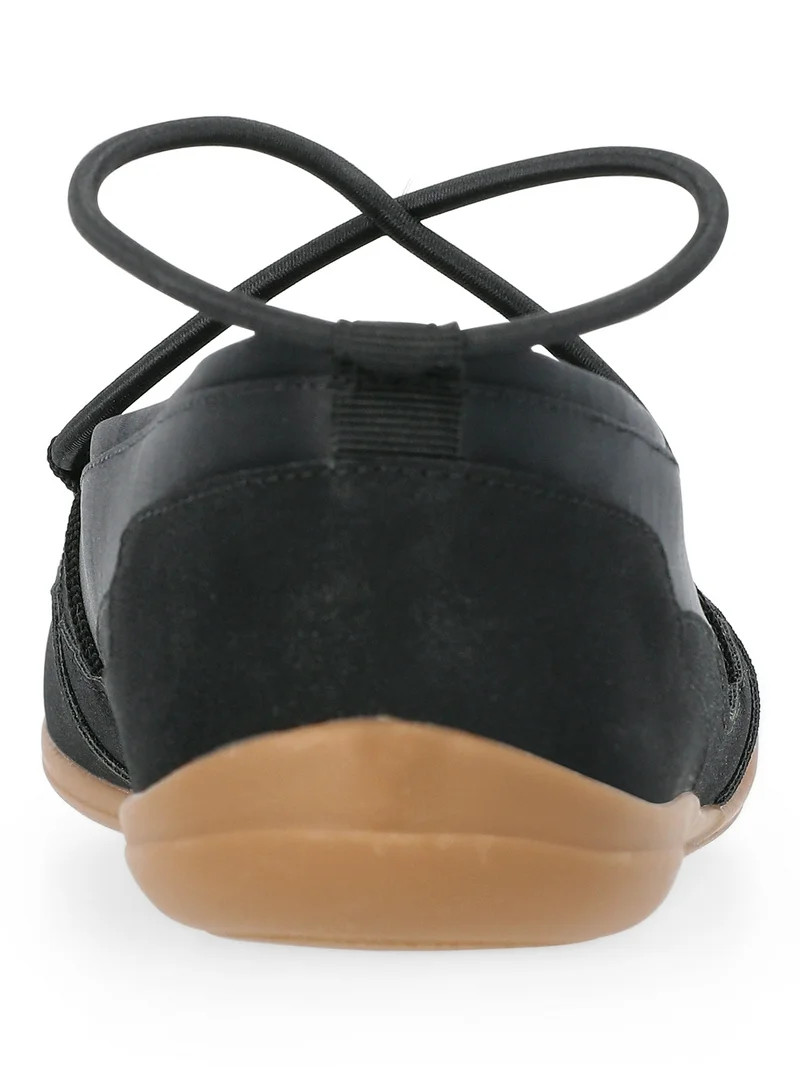No Boundaries Ballet Flat Sneakers, Women's | Walmart (US)