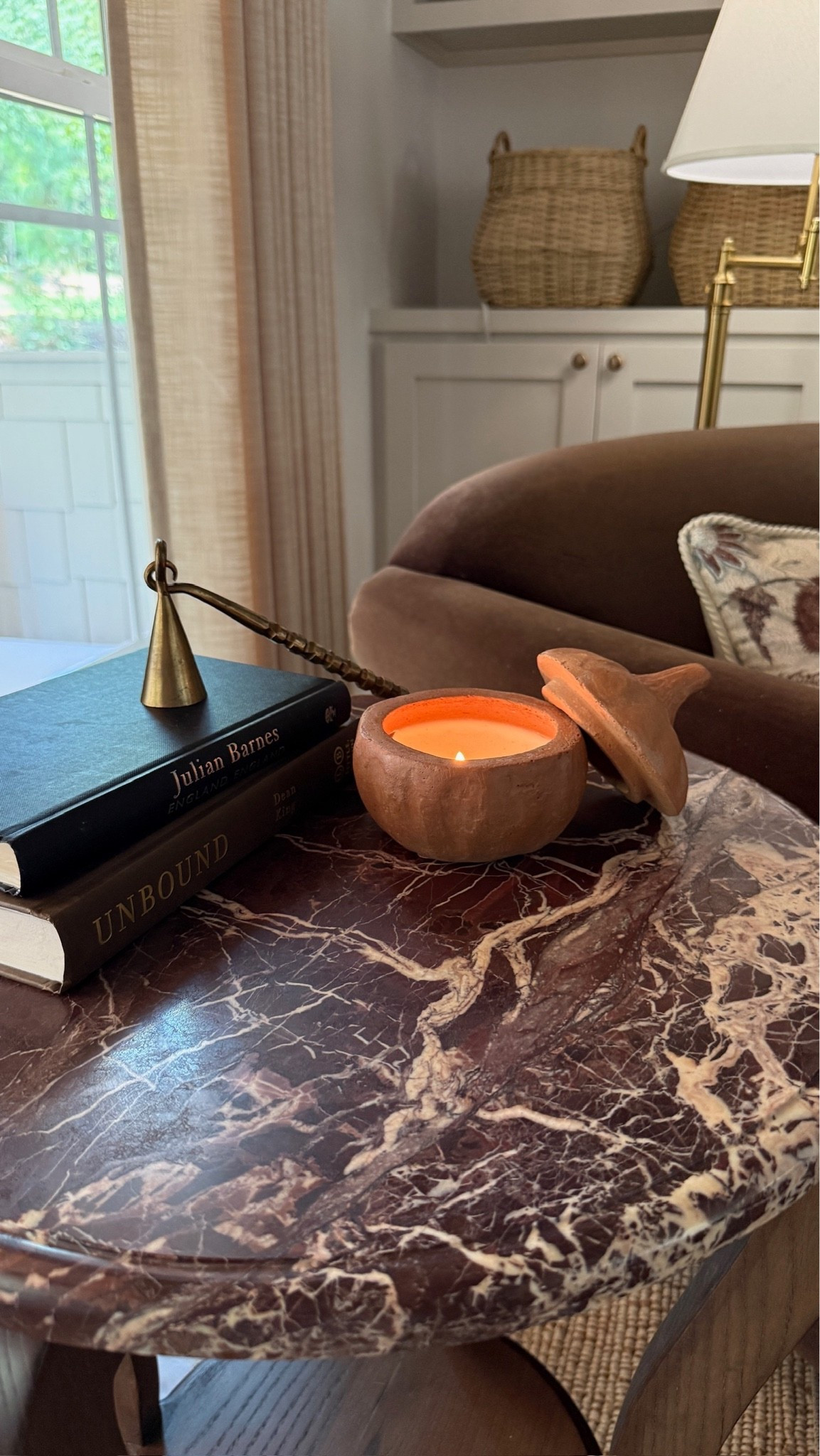 The coziest side table in our great room looks so magical this time of the year 🤎🍂🎃 I love decorating for fall and this year has been one of my favorites yet!

#LTKHome #LTKSeasonal