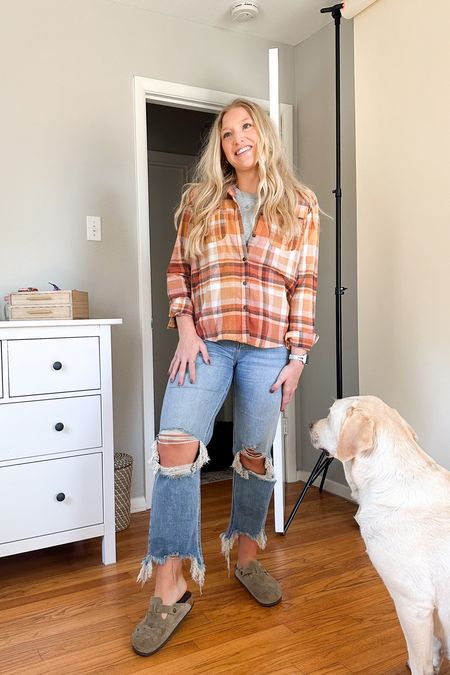 Fall Outfits = BEST outfits 🍂🫶🏼

Everything is TSS, even the denim! Size up in the flannel for an oversized look 🥰

Jeans are from shoplaceandsage.com ⚡️

#LTKfindsunder50 #LTKstyletip #LTKSeasonal
