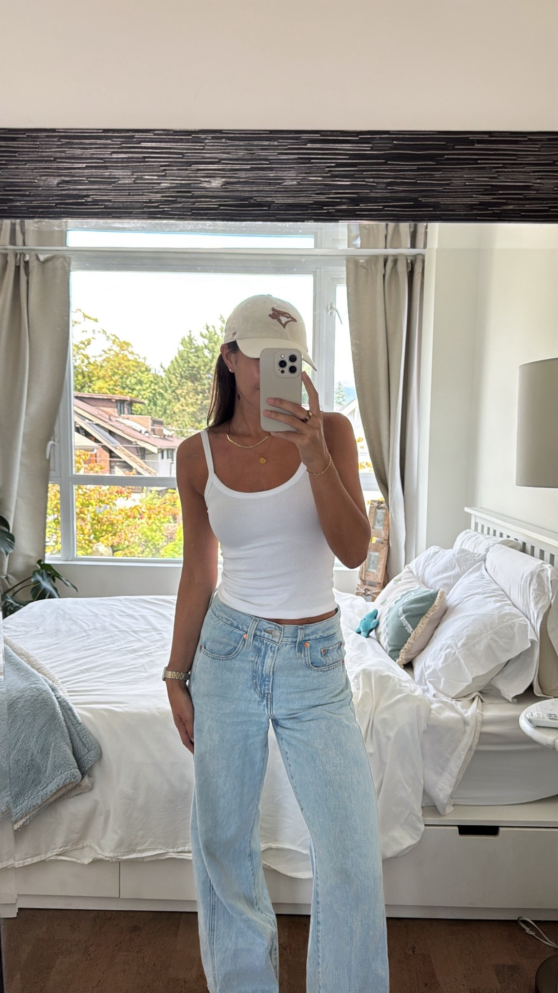 Tank XS
Jeans 24