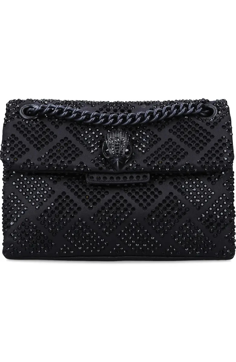 Kurt Geiger London Mini Kensington Embellished Fabric Convertible Crossbody Bag | Nordstrom | Nordstrom