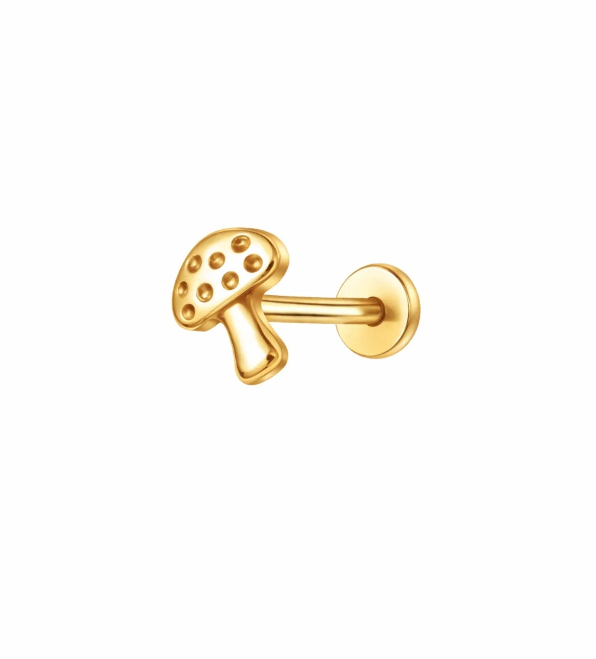 Mushroom Flat Back | Pierced by Ash Design