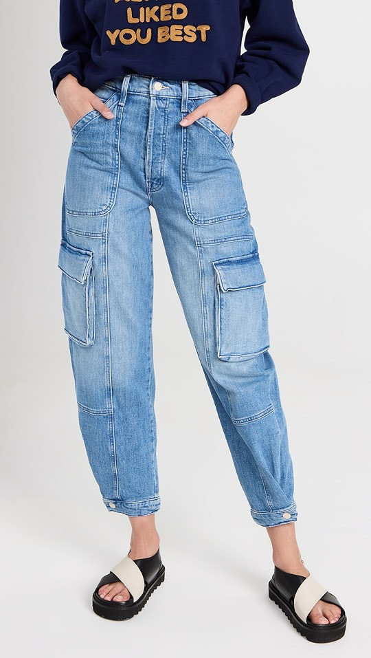 MOTHER The Curbside Cargo Flood Jeans | SHOPBOP | Shopbop