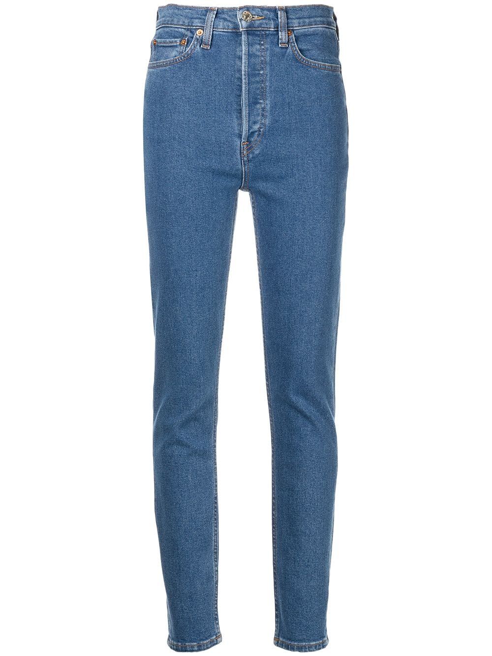 90's mid-rise ankle crop jeans | Farfetch (RoW)