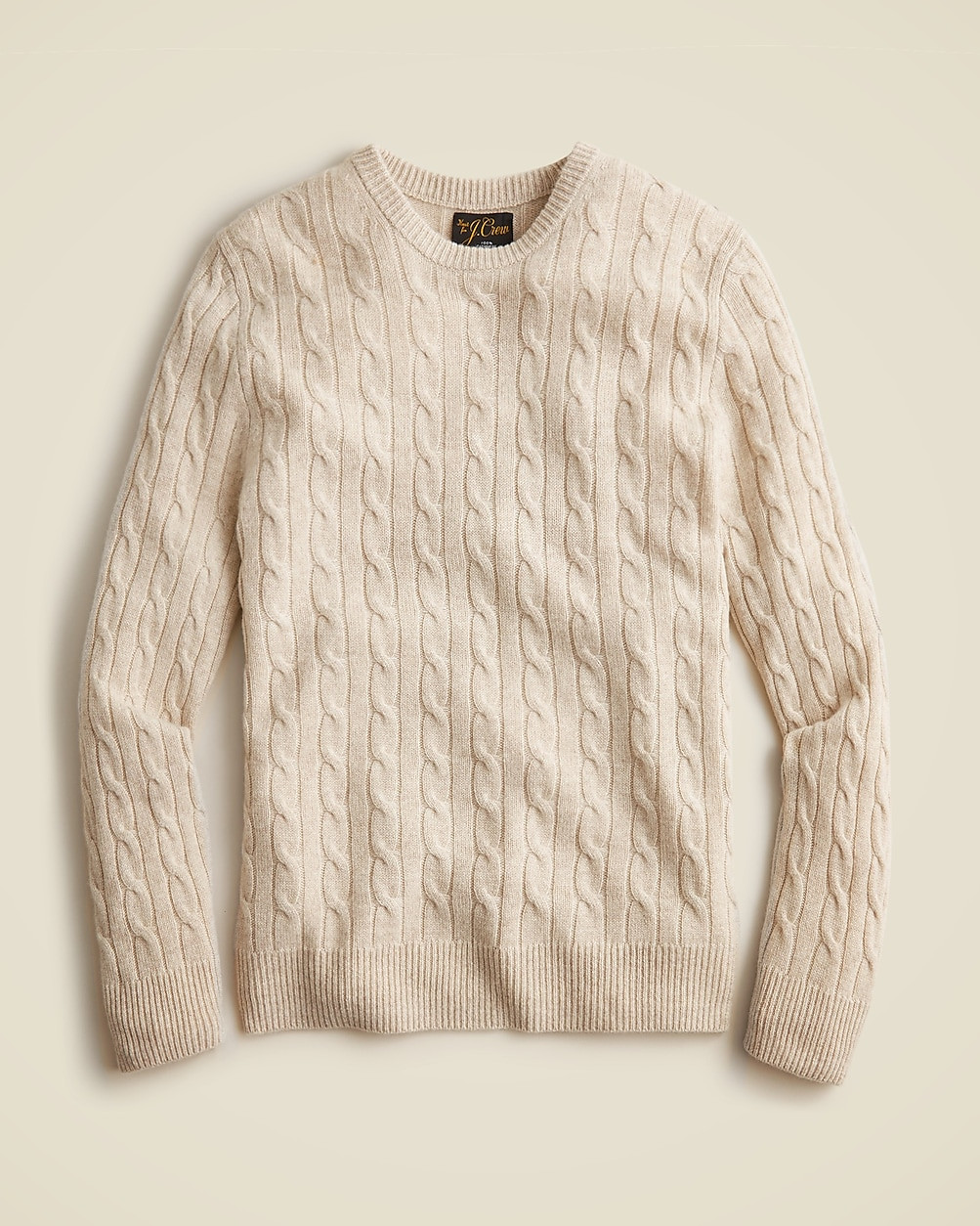 Cashmere cable-knit sweater | J. Crew US