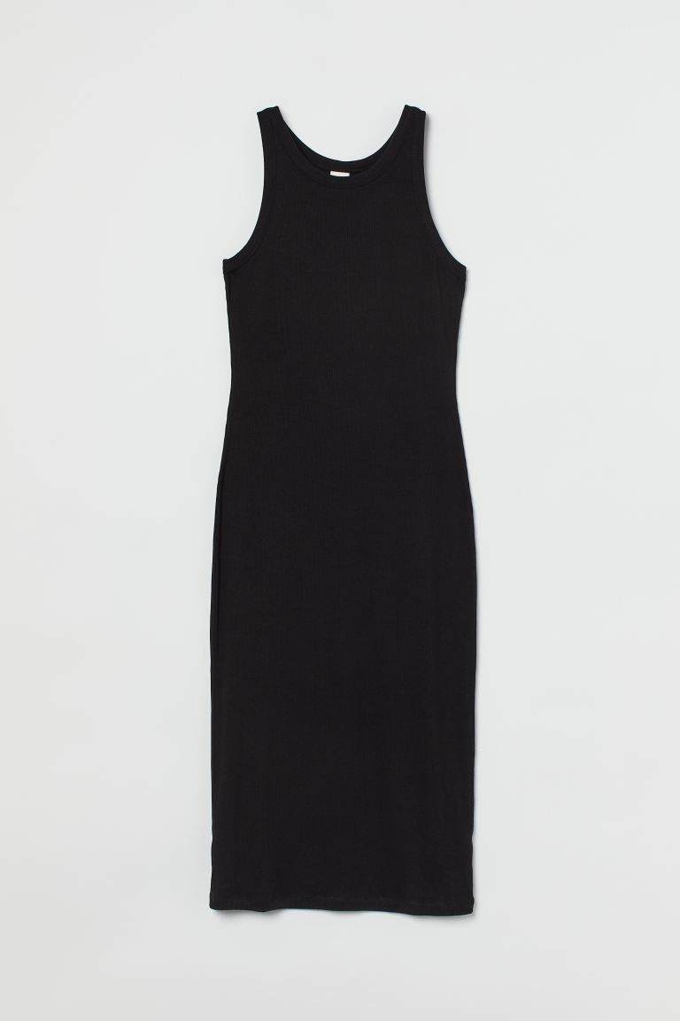 Ribbed jersey dress | H&M (UK, MY, IN, SG, PH, TW, HK)