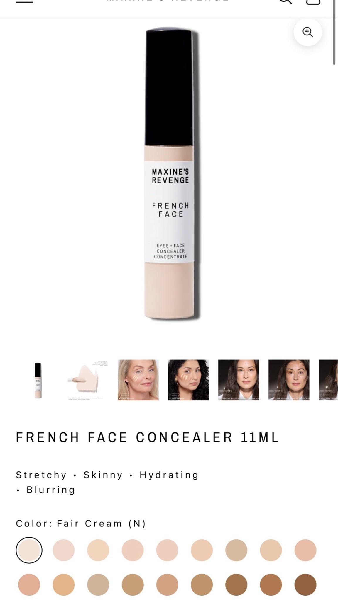 One of my faves for concealer which is skinny, blurring and lightweight. This concealer doesn’t require any powder and is long wearing. No more cakey makeup.

#LTKselfcare #LTKmomlife #LTKgrwm
