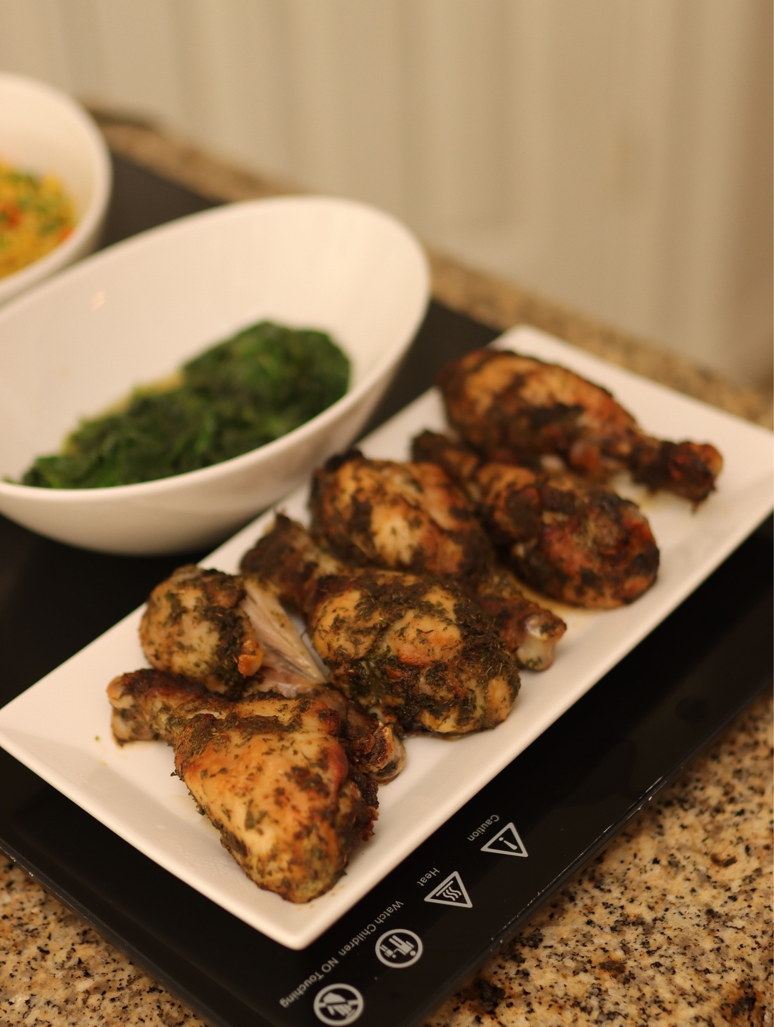 OK, don’t play when it comes to me and my air fried chicken drumsticks. These are so good and this food warmer always comes in handy when hosting my girls over.
