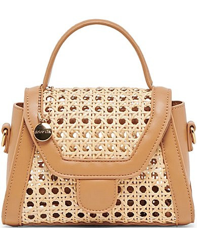 Dolce Vita Tropez Bamboo Cane Top Handle Crossbody Bag - Natural | Dillard's