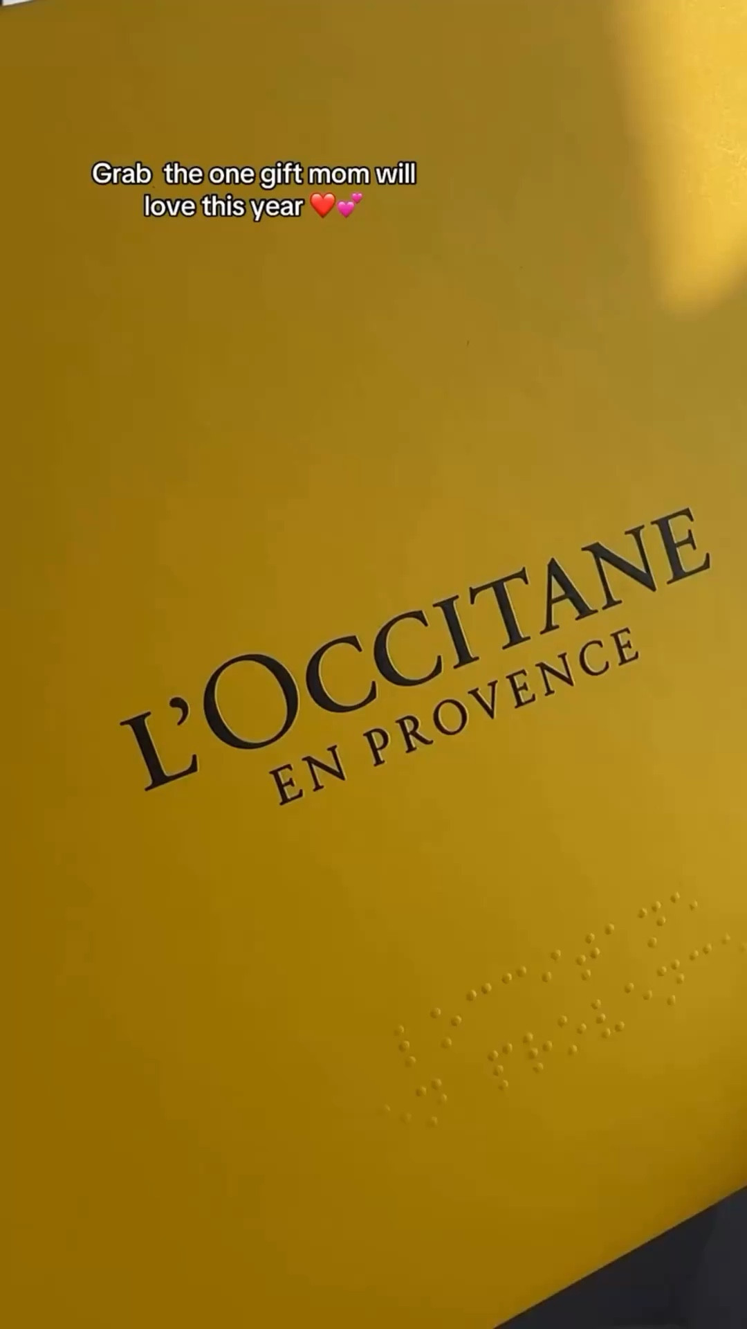 Sharing here because I know we’re all scrambling to grab a gift for Mother’s Day. I’ll share it here 

@loccitane 

#mothersday2026