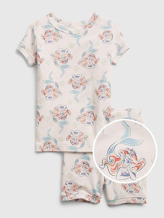 babyGap | Disney The Little Mermaid Ariel 100% Organic Cotton PJ Set | Gap (US)