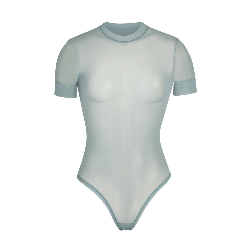 SUMMER MESH T-SHIRT BODYSUIT | SKIMS (US)