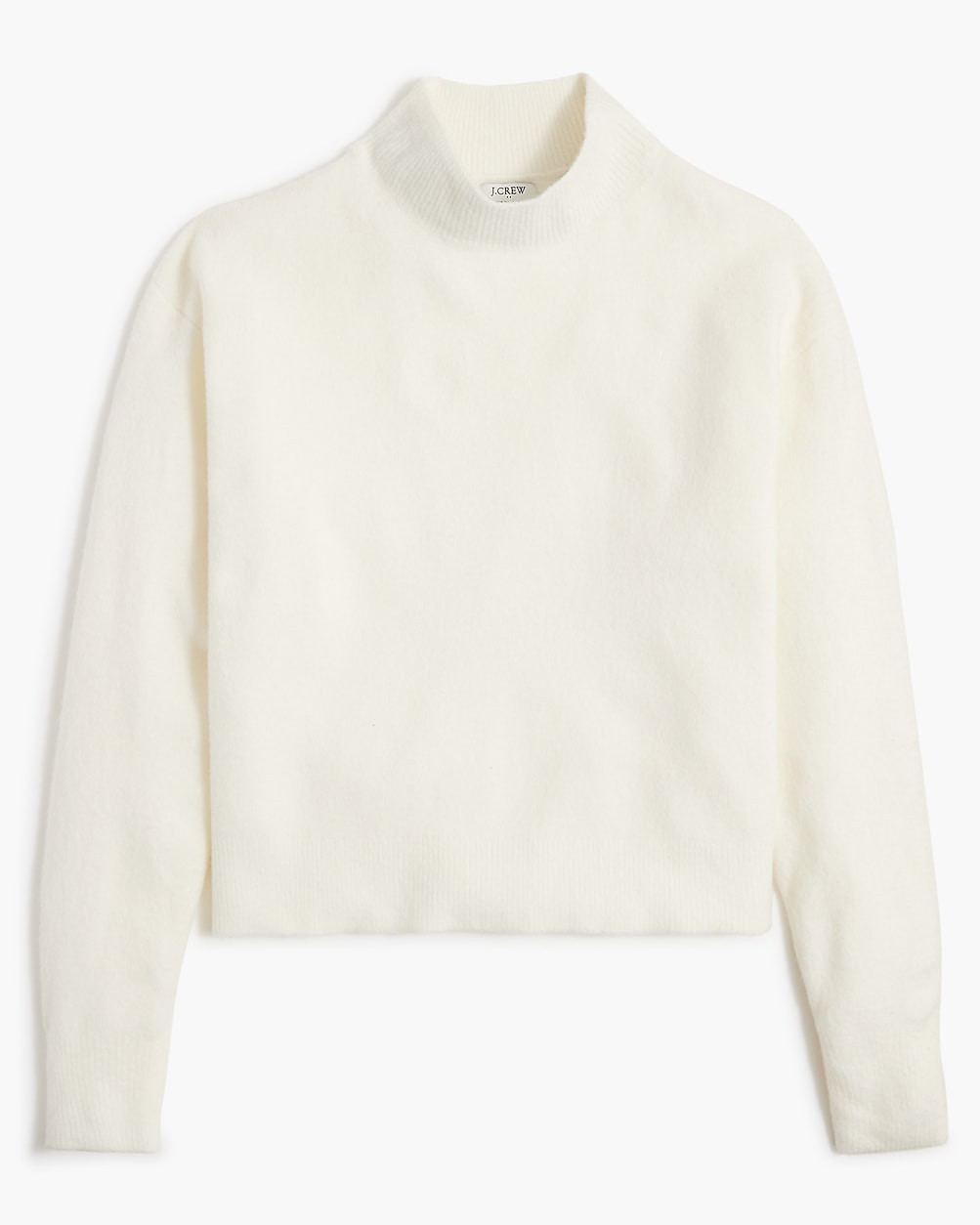 Mockneck sweater in extra-soft yarn | J.Crew Factory