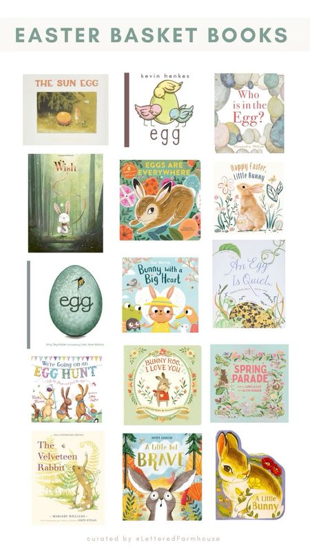 Egg-citing Easter Reads: Books to Fill Your Easter Baskets!

Dive into the Easter spirit with our handpicked collection of delightful books perfect for filling your Easter baskets! From heartwarming stories of friendship and adventure to tales of fluffy bunnies and colorful eggs, these enchanting reads will captivate readers of all ages. Explore the magic of Easter with this curated selection of books that promise joy, wonder, and the spirit of renewal. Start a new tradition of literary delight this Easter season!

Easter books, Easter basket stuffers #easterbasket #easter2024

Follow my shop @LetteredFarmhouse on the @shop.LTK app to shop this post and get my exclusive app-only content!

#liketkit #LTKbaby #LTKkids #LTKfamily
@shop.ltk
https://liketk.it/4ylaA

#LTKbaby #LTKfamily #LTKkids