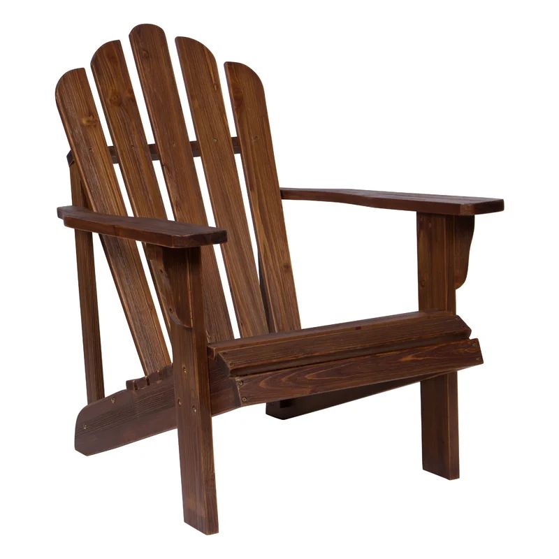 Brently Solid Wood Adirondack Chair | Wayfair North America