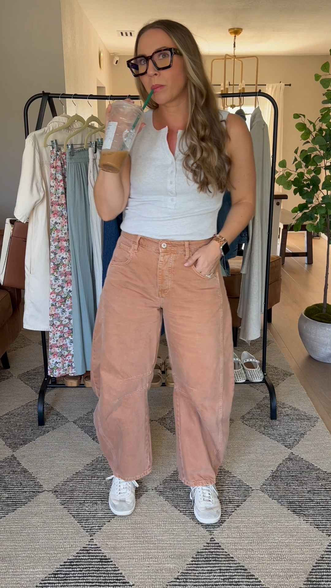 Teacher outfit ideas using my spring capsule wardrobe

Pants 26
Top M
Shoes 8
Chambray top M

#LTKWorkwear #LTKStyleTip #LTKSeasonal