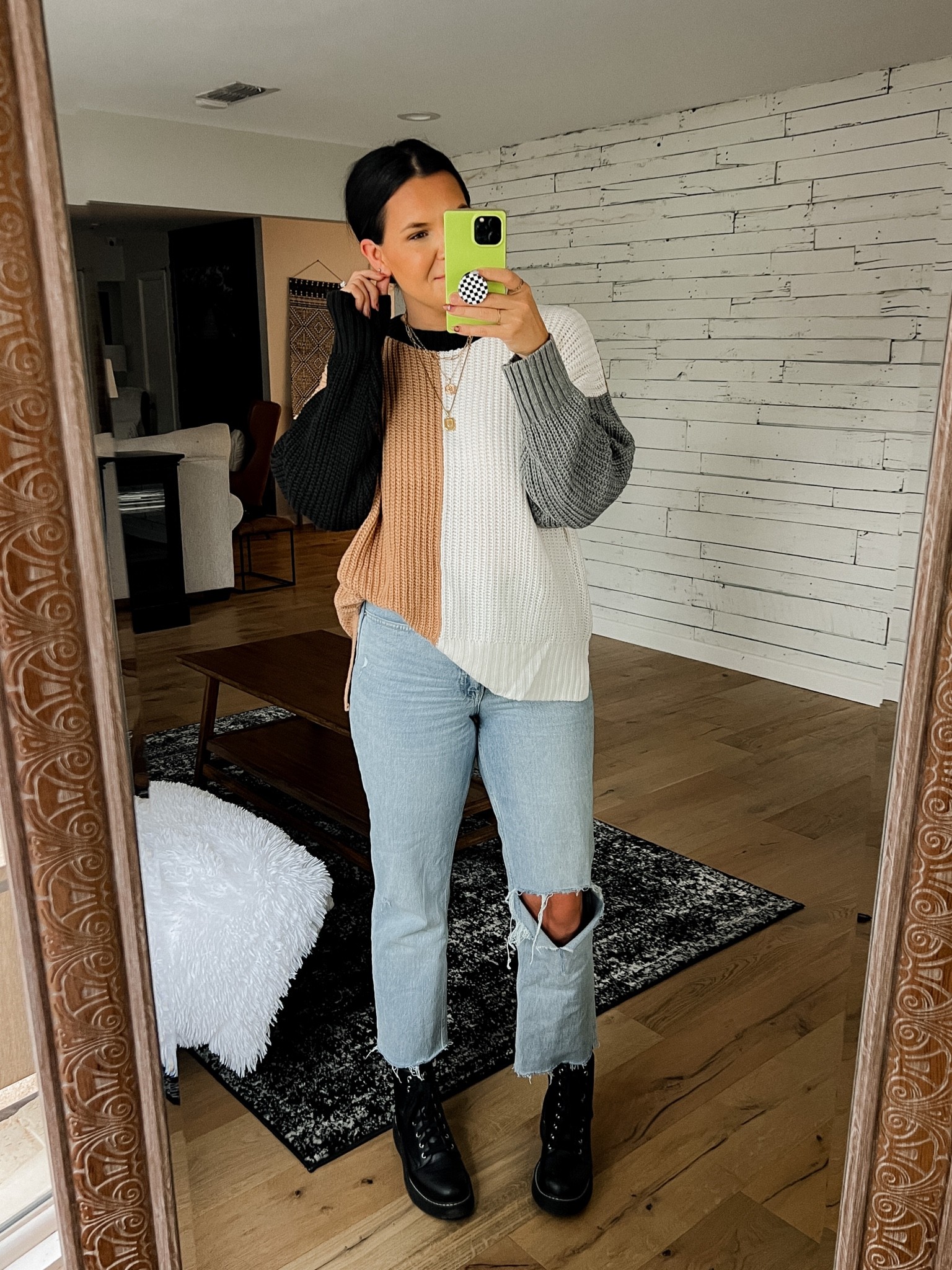 Sweater: XXL
Mom Jean: size 30. True to size
Boots: True to size


#LTKshoecrush #LTKstyletip #LTKunder50