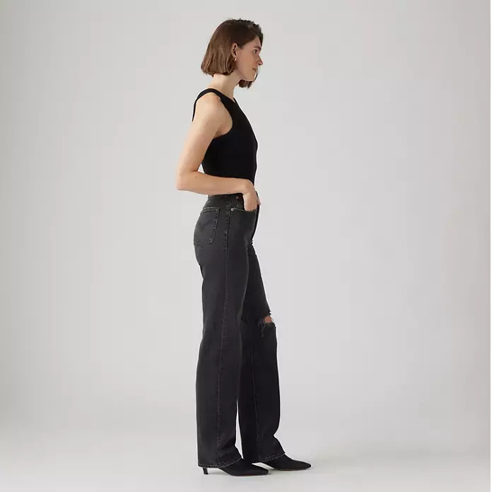 Ribcage Full Length Women's Jeans - Black | Levi's® US | Levi's US