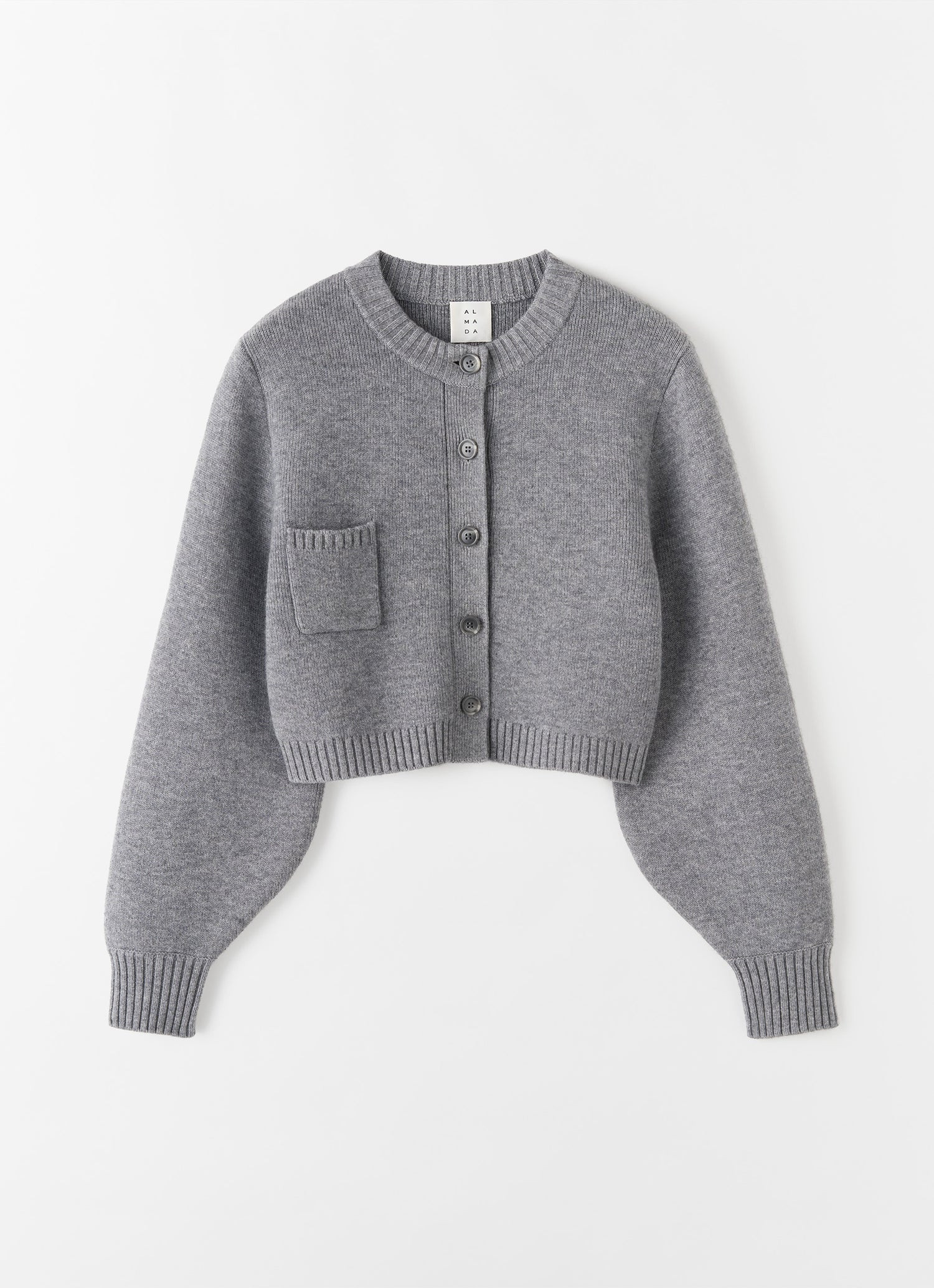 Zozo cardigan, grey | Almada Label